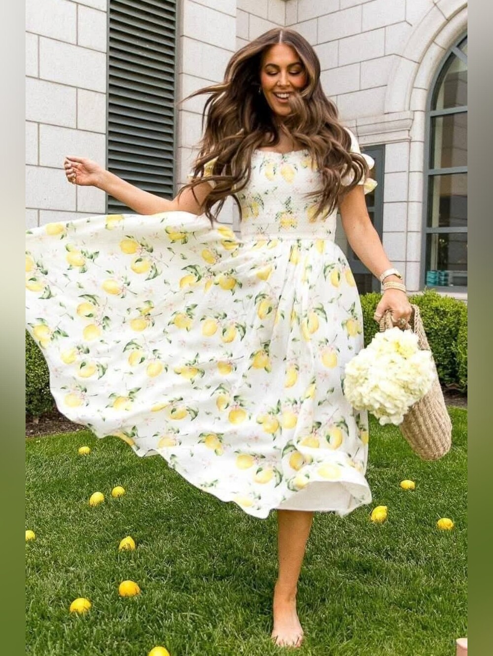 Ivy City Co Hollie Lemon Dress